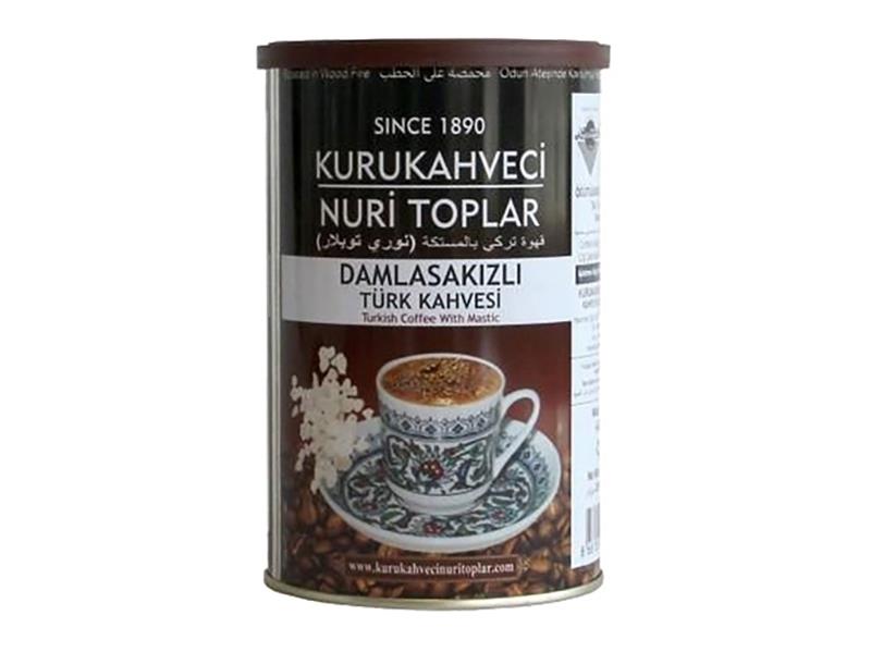 Nuri Toplar قهوة تركية بنكهة اللبان العربي من نوري توبلار، 250 جرام
