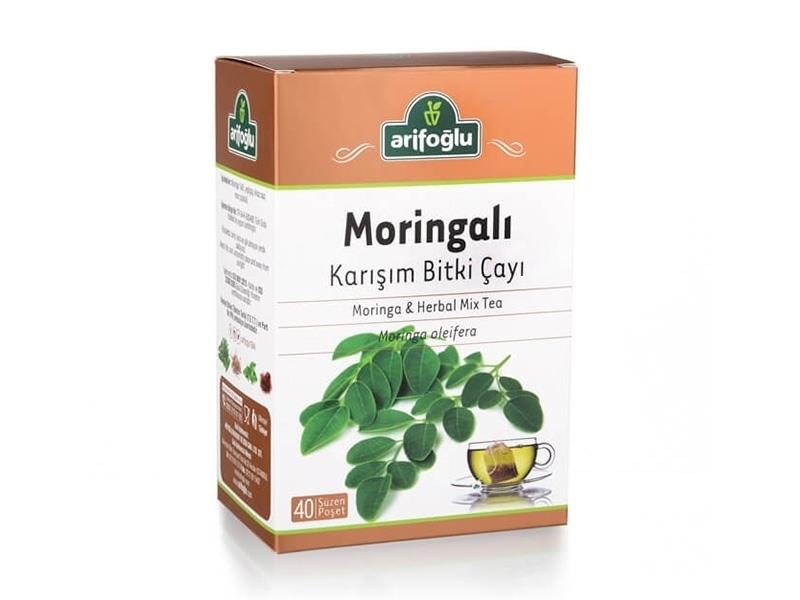 شاي المورينجا مع الأعشاب، 1.8 جرام، 40 كيس شاي