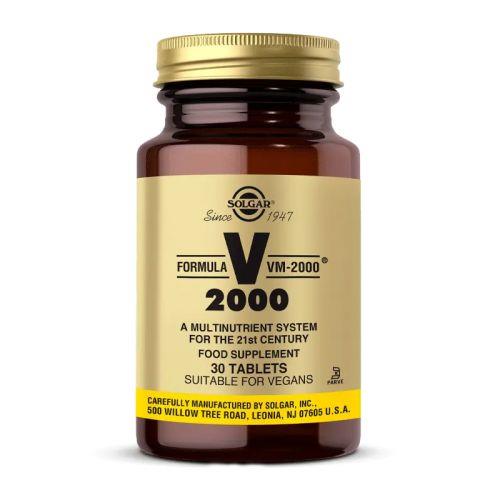 Solgar Formula VM-2000 متعدد الفيتامينات والمعادن 30 قرص