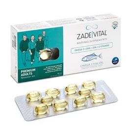 Zade Vital Omega3 30 كبسولة ناعمة للبالغين