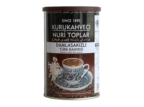 Nuri Toplar قهوة تركية بنكهة اللبان العربي من نوري توبلار، 250 جرام