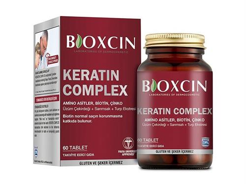 Bioxcin Forte Advanced حبوب الكيراتين لمنع تساقط الشعر من بايوكسين، 60 قرص