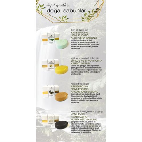 Organic Aloe Vera Soap TERMALIFE Soothing & Moisturizing