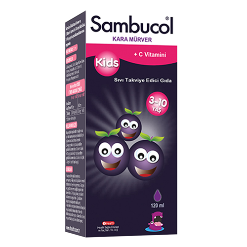 مكمل غذائي Sambucol Kids Elderberry Extracts Drops 20 ml (+3 سنوات)