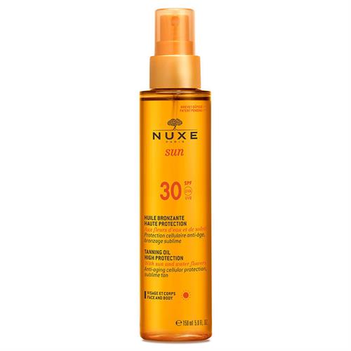 Nuxe/نوكس – Huile Bronzante Haute Protection Spf30 150mL