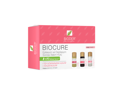 Bioder by Bioxcin علاج تقليل الشعر(Biocure) لمنطقة الوجه