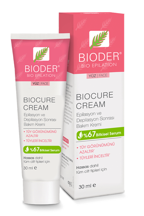 Bioder by Bioxcin كريم تقليل الشعر – 30 مل لمنطقة الوجه