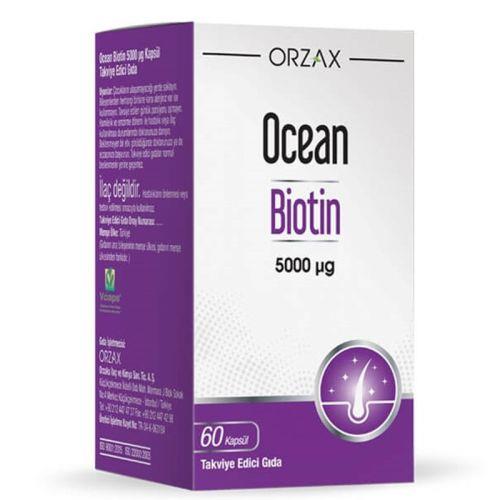 Orzax Ocean Biotin 60 كبسولة