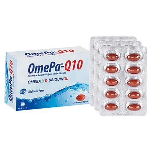 Omepa-Q10 Omega3 Ubiquinol 30 كبسولة