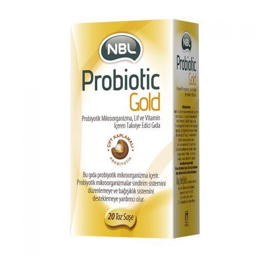 NBL Probiotic Gold الأغذية التكميلية 20 كيس مسحوق