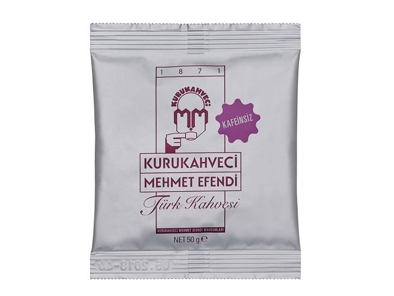 Mehmet Efendi قهوة تركية خالية من كافين من محمد أفندي، 50 جرام
