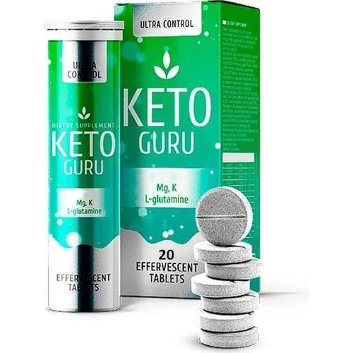 مكمل غذائي من كيتو جورو 20 أقراص keto guru45099