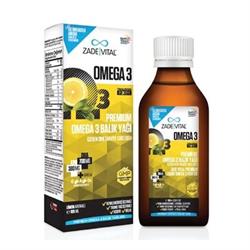 Zade Vital Premium Omega 3 Lemon Fish Oil 100ml