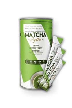 ماتشا لاتيه ، قهوة وشاي بنكهة جوز الهند - Matcha Latte