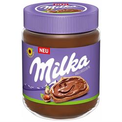 Milka Haselnusscreme 350 غرام معجون كريمة الشوكولاتة
