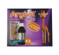 أرجيفيت - عبوة عائلة Argivit Focus العائلية: 2x150 مل شراب Argivit Focus